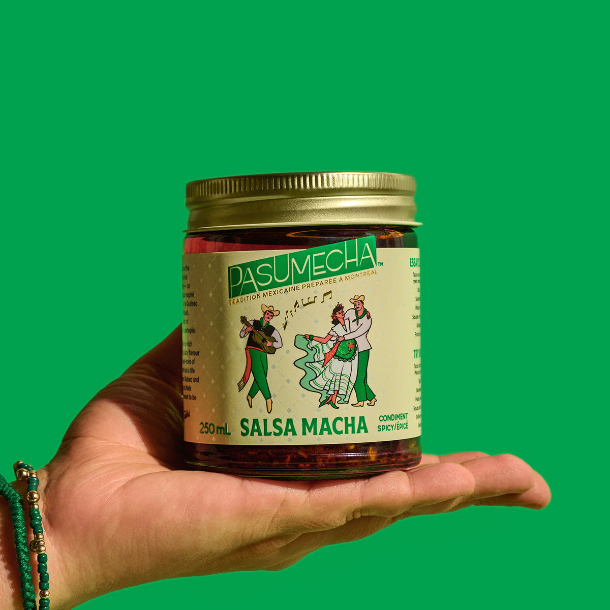 Pot salsa macha épicée